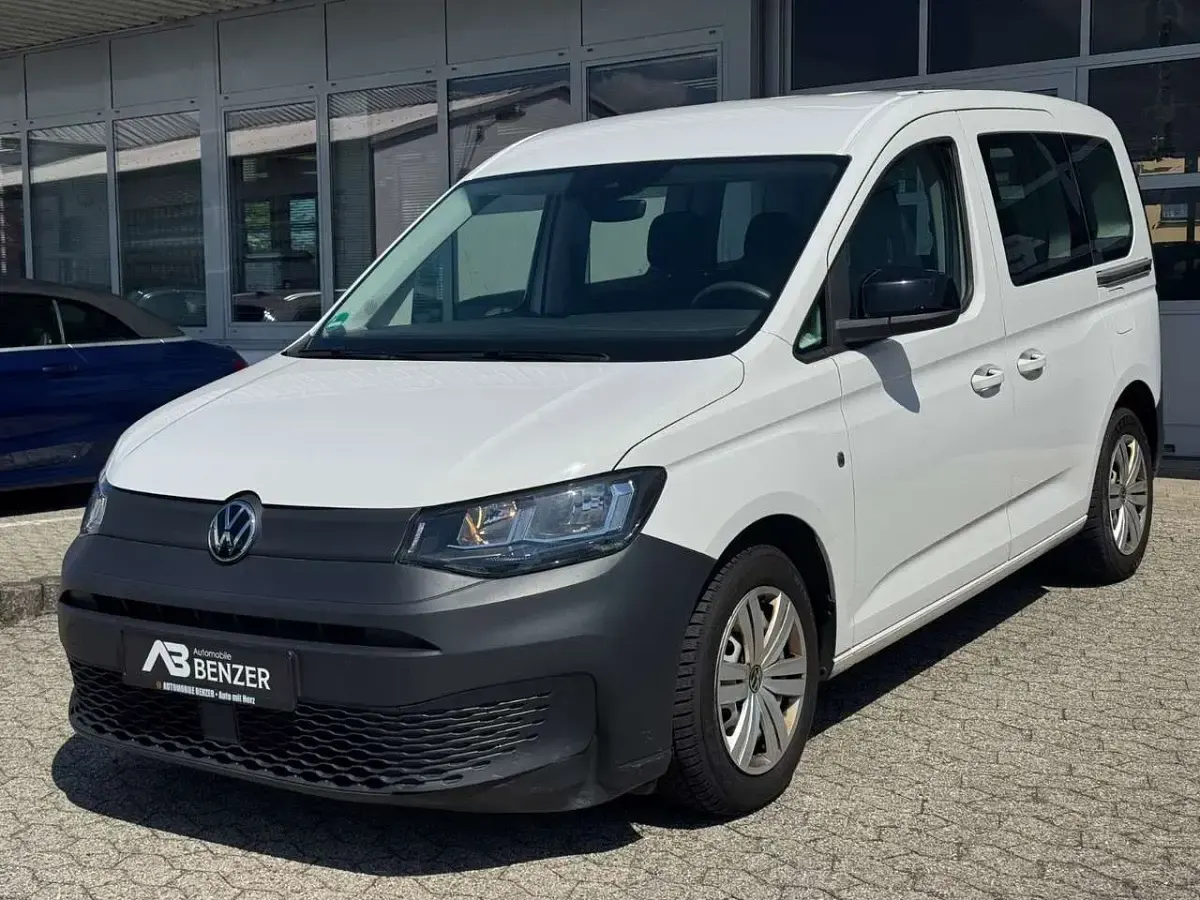 Gebraucht VW Caddy 114 PS (83 kW) 2021 Weiß Van / Kleinbus