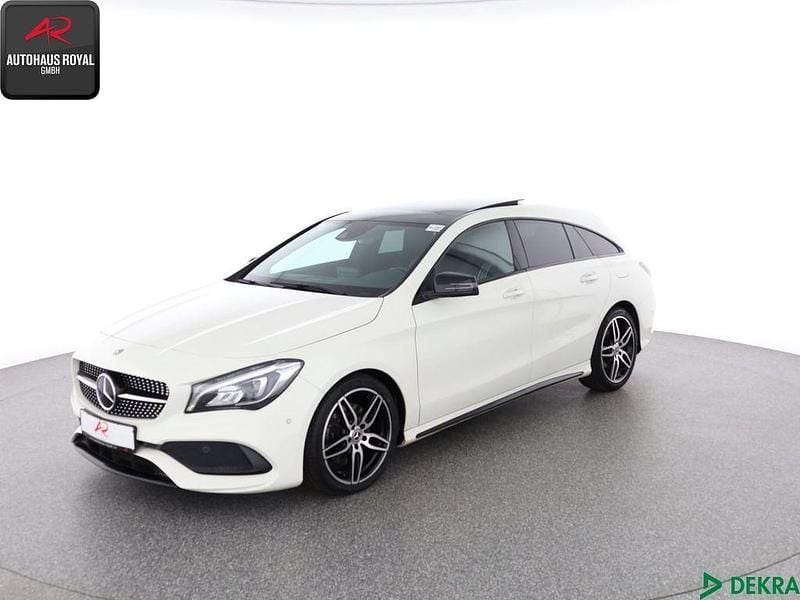 Weiß Gebraucht 2017 Mercedes CLA220 Shooting Brake AMG Kombi | 22.680 € (Fairer Preis) - Bild 1/4