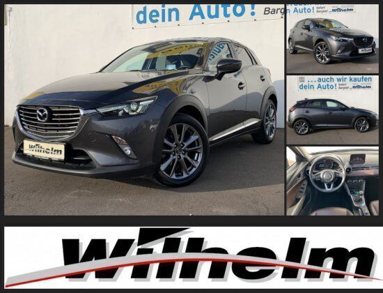 Grau Gebraucht 2017 Mazda CX-3 Kizoku SUV | 16.990 € (Teuer) - Bild 1/4