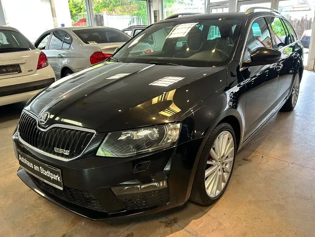 Gebraucht Skoda Octavia RS 184 PS (135 kW) 2015 Schwarz Kombi