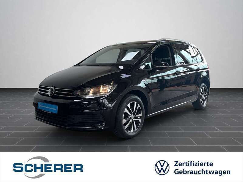 Deep black perleffekt Gebraucht 2020 VW Touran United Van / Kleinbus | 25.888 € (Fairer Preis) - Bild 1/4
