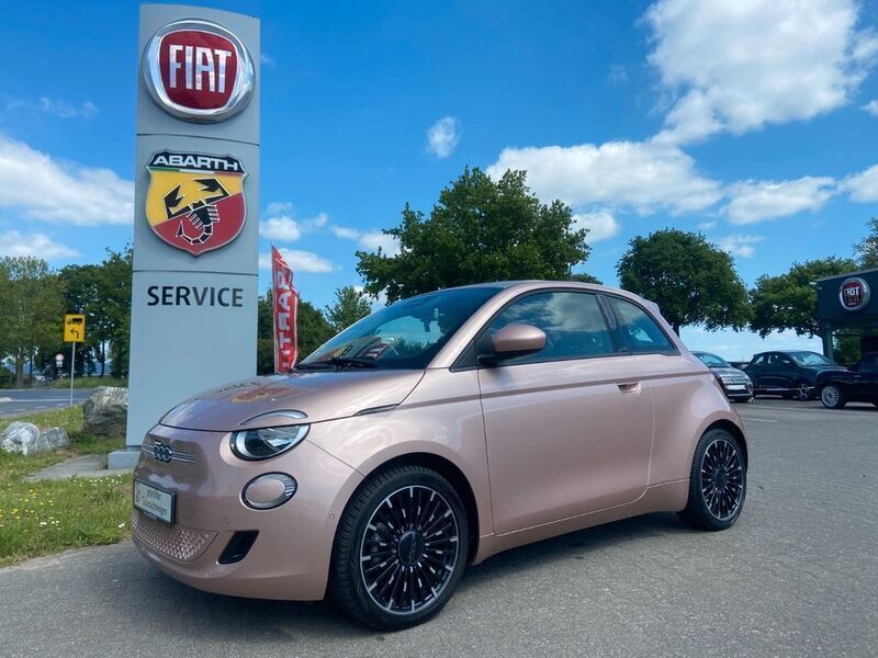 Gold Gebraucht 2021 Fiat 500e Icon Limousine | 17.490 € (Fairer Preis) - Bild 1/4