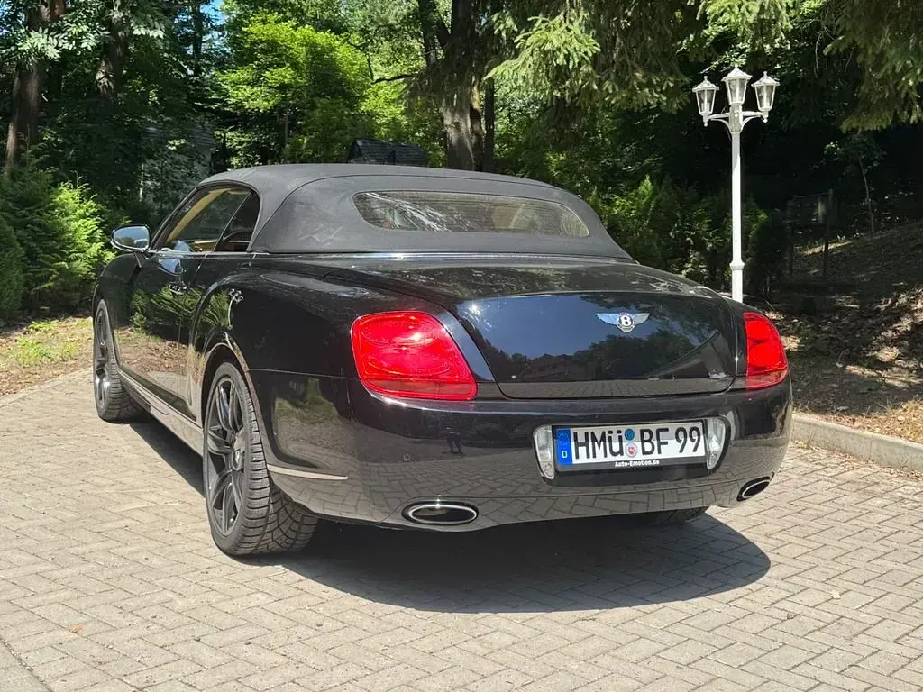 Gebraucht Bentley Continental GT Convertible 559 PS (411 kW) 2007 Schwarz Cabrio