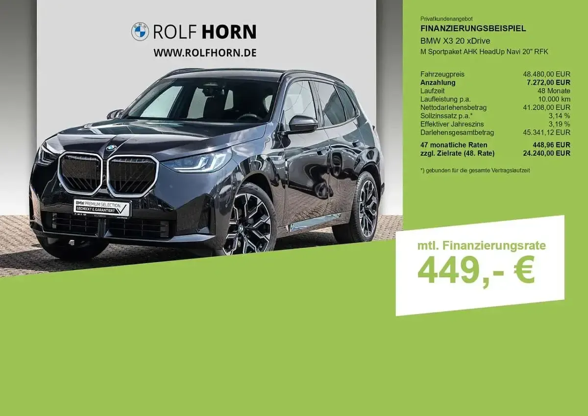Gebraucht BMW X3 M Sport 208 PS (152 kW) 2025 Sophistograu brillanteffekt SUV