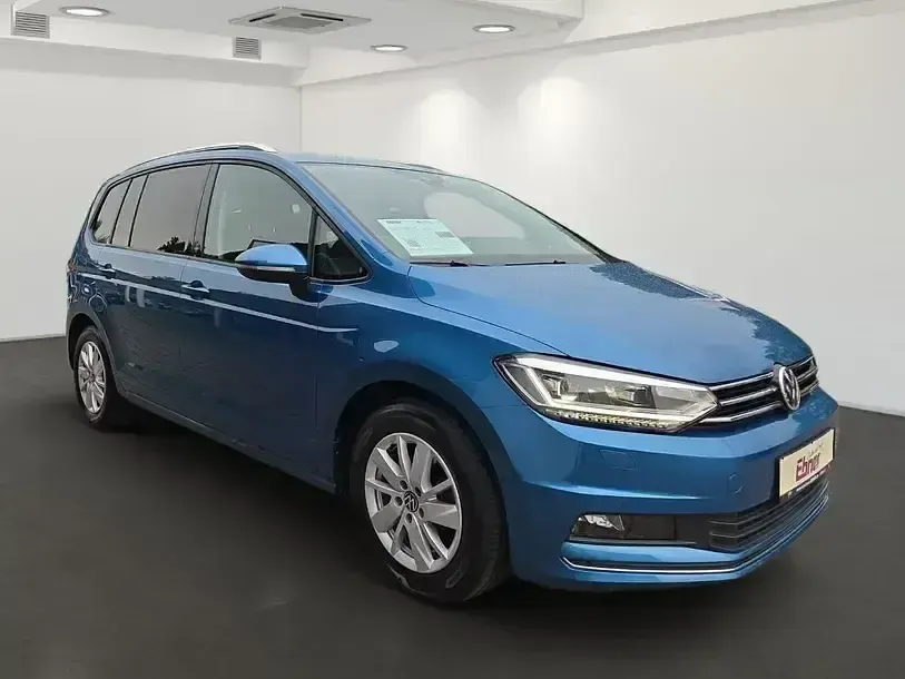 Gebraucht VW Touran Sound 116 PS (85 kW) 2017 Blau Van / Kleinbus