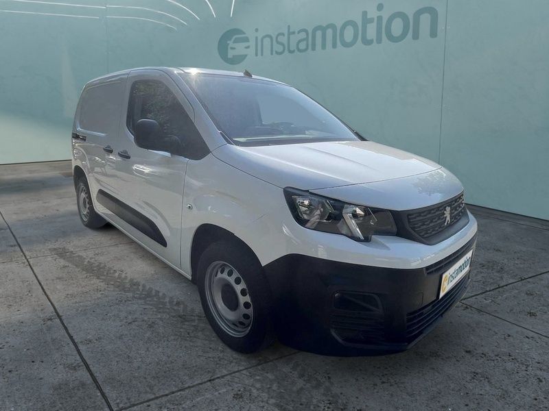 Weiß Gebraucht 2021 Peugeot Partner Van | 22.980 € - Bild 1/3