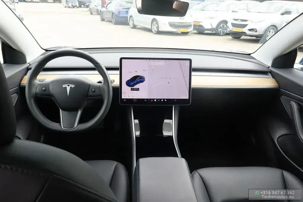 Gebraucht Tesla Model 3 Standard Range 175 kW (238 PS) 2020 Blau Limousine