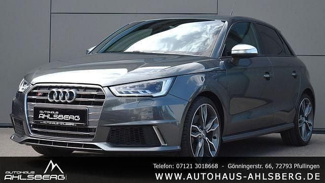 Grau Gebraucht 2015 Audi S1 Sportback S-Line Kleinwagen | 19.900 € (Fairer Preis) - Bild 1/4