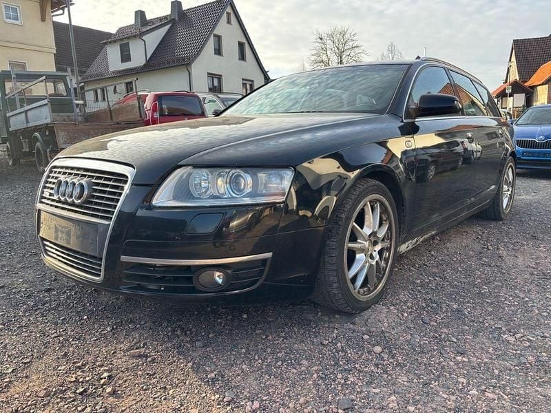Schwarz Gebraucht 2008 Audi A6 S-Line Limousine | 3.450 € (Superpreis) - Bild 1/4