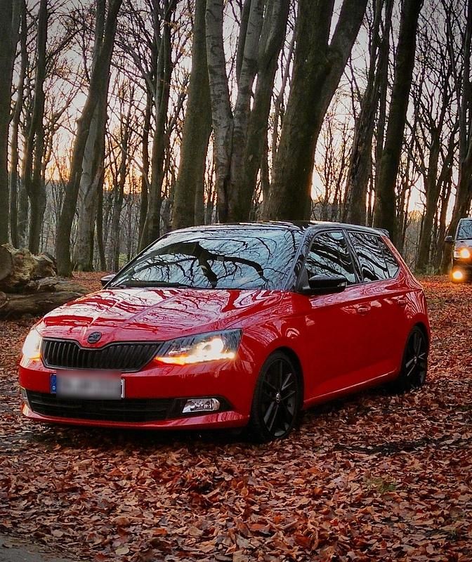 Gebraucht Skoda Fabia Joy 110 PS (80 kW) 2016 Rot Kleinwagen