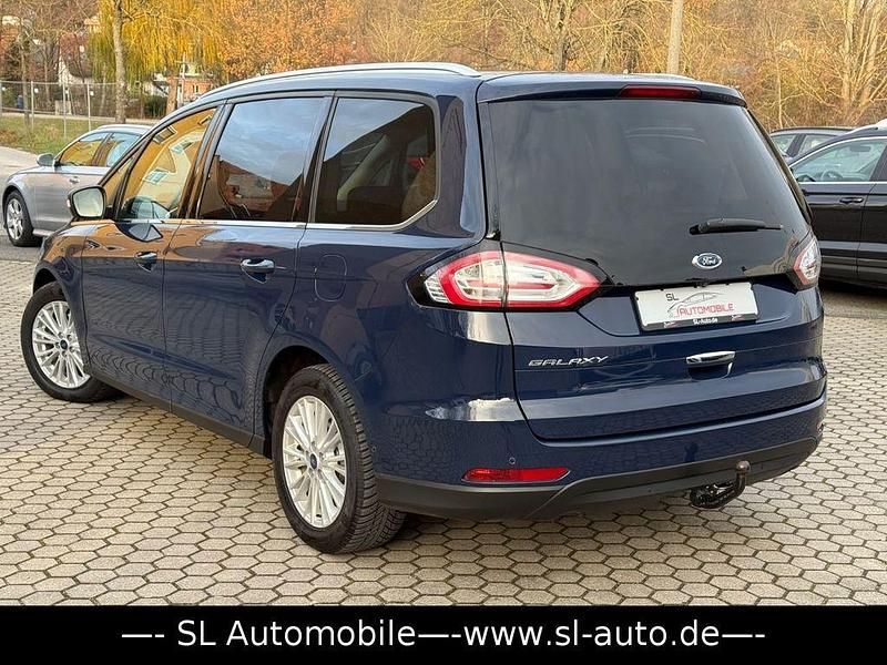 Gebraucht Ford Galaxy Titanium 150 PS (110 kW) 2018 Blazer blue Van / Kleinbus