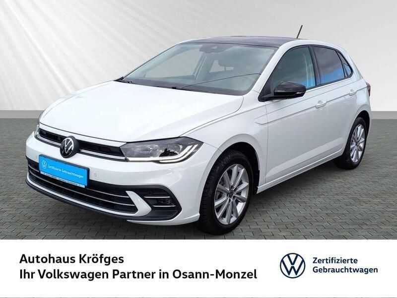 Weiß Gebraucht 2023 VW Polo Style Limousine | 24.950 € (Teuer) - Bild 1/4