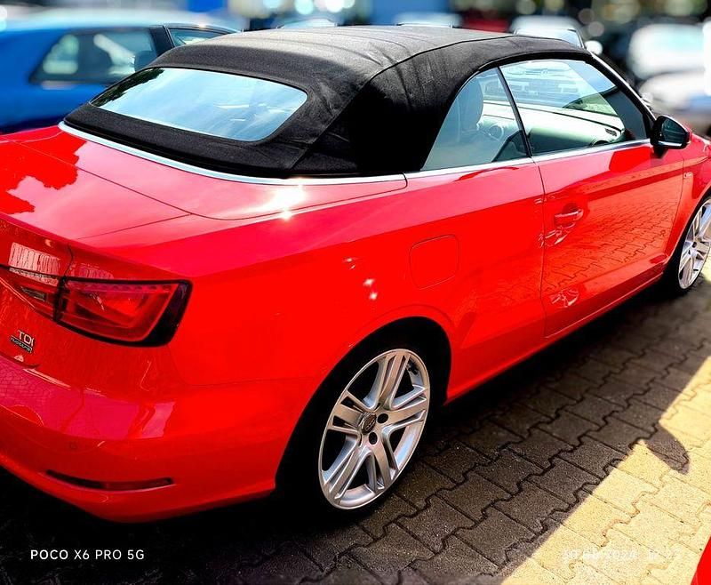 Gebraucht Audi A3 Cabriolet S-Line 150 PS (110 kW) 2015 Rot Cabrio