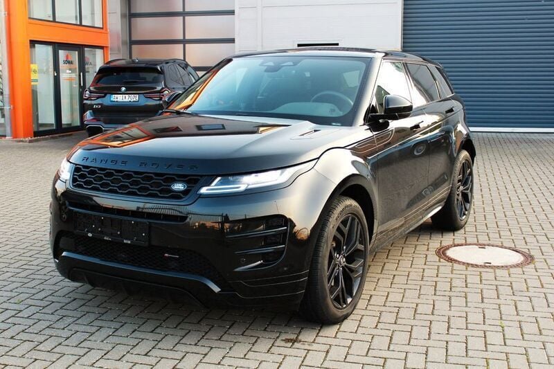 Schwarz Gebraucht 2022 Land Rover Range Rover evoque Black Edition SUV | 29.490 € (Superpreis) - Bild 1/4