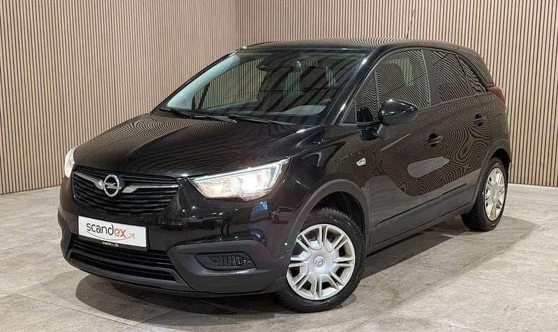 Gebraucht Opel Crossland X 99 PS (72 kW) 2018 Schwarz SUV