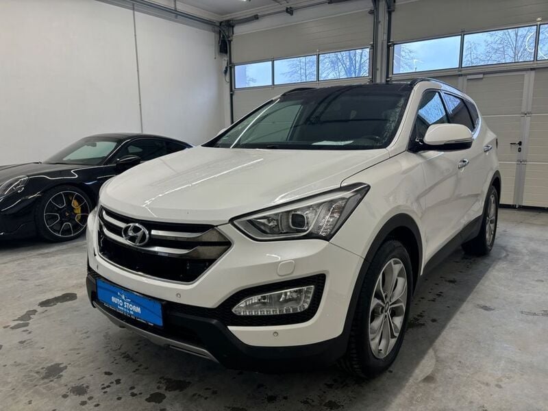 Weiß Gebraucht 2015 Hyundai Santa Fe Style SUV | 13.999 € (Guter Preis) - Bild 1/4