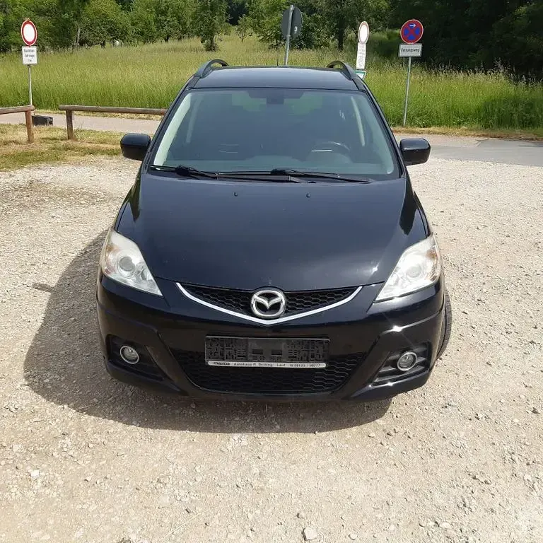 Gebraucht Mazda 5 Active Plus 145 PS (106 kW) 2009 Schwarz Van / Kleinbus