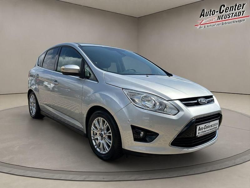 Silber Gebraucht 2012 Ford C-MAX Titanium Van / Kleinbus | 9.680 € (Teuer) - Bild 1/4