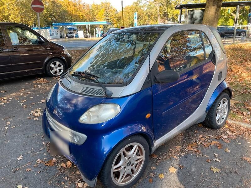 Blau Gebraucht 2000 Smart ForTwo Coupé Kleinwagen | 2.500 € (Fairer Preis) - Bild 1/4