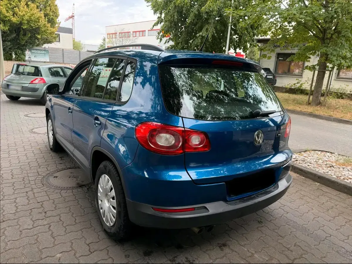 Gebraucht VW Tiguan 2009 Blau SUV