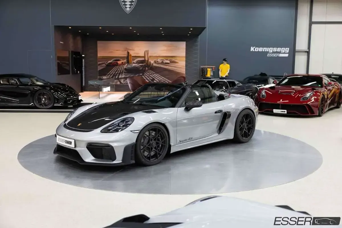 Gebraucht Porsche 718 Boxster 500 PS (367 kW) 2024 Silber Cabrio