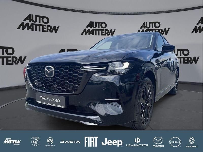Schwarz Gebraucht 2024 Mazda CX-60 Homura-Line SUV | 52.990 € (Etwas zu teuer) - Bild 1/4