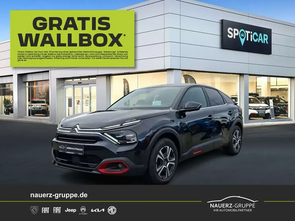Gebraucht Citroën e-C4 Shine 100 kW (136 PS) 2021 Schwarz Limousine