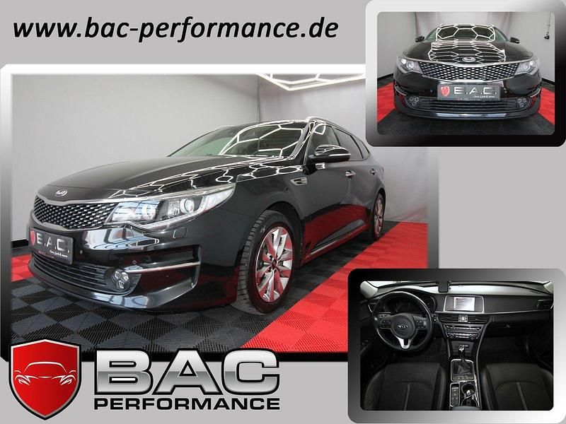 Gebraucht Kia Optima 141 PS (103 kW) 2017 Schwarz Kombi
