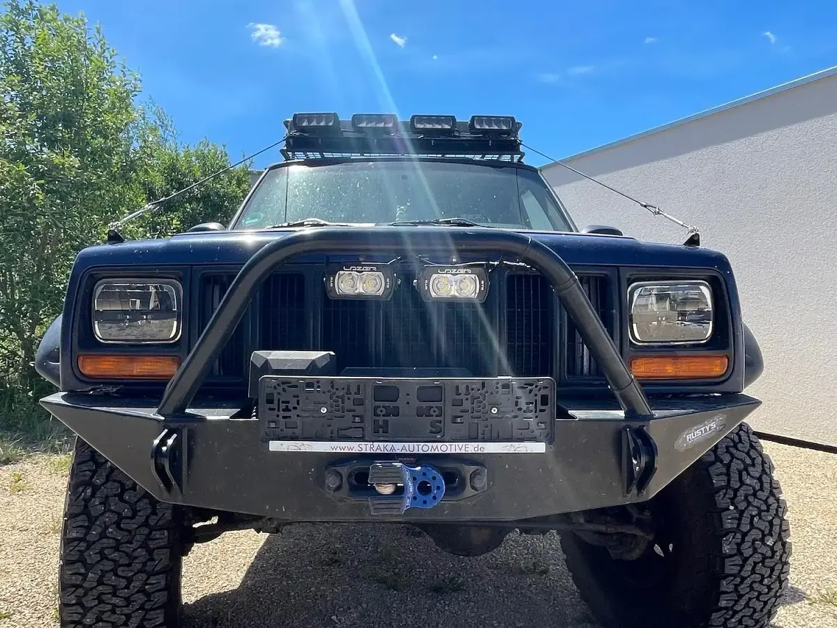 Gebraucht Jeep Cherokee 184 PS (135 kW) 1999 Blau SUV