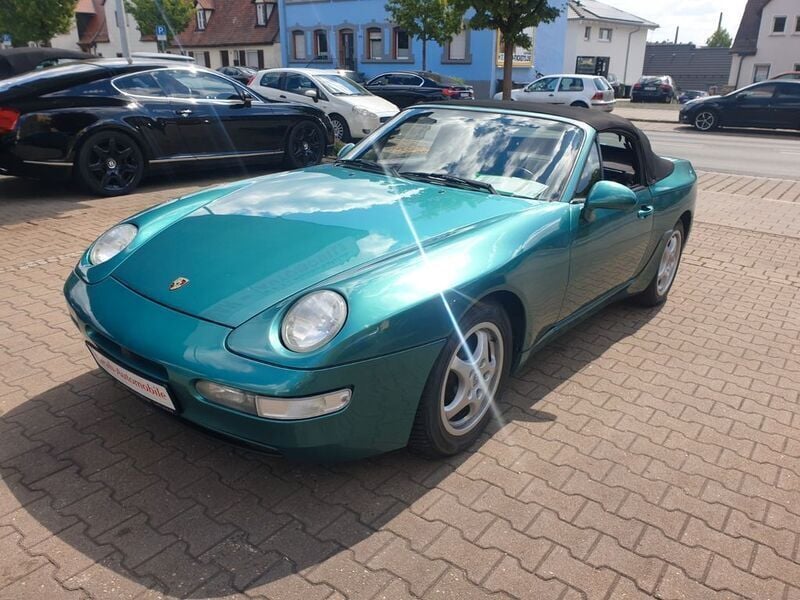 Grün Gebraucht 1993 Porsche 968 Cabrio | 19.990 € - Bild 1/2