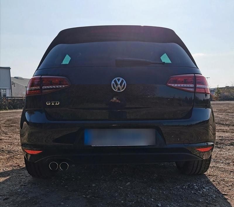 Gebraucht VW Golf VII GTD 184 PS (135 kW) 2016 Schwarz Limousine