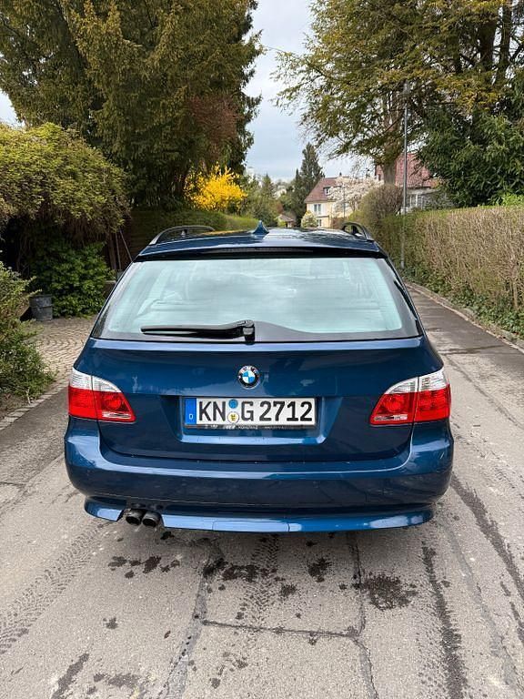 Second-hand BMW 525 218 CP (160 kW) 2007 Albastru Break