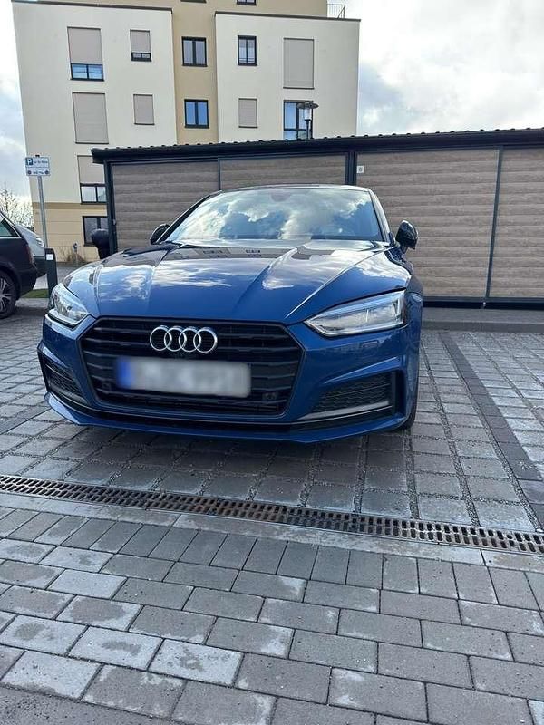 Blau Gebraucht 2019 Audi A5 Sportback Sport Coupé | 28.500 € (Fairer Preis) - Bild 1/4