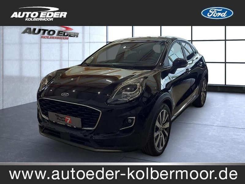 Obsidianschwarz (metallic) Gebraucht 2023 Ford Puma Titanium X SUV | 17.690 € (Fairer Preis) - Bild 1/4