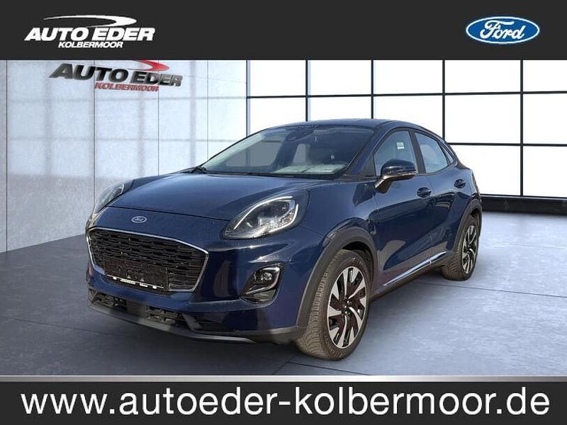 Blazerblau Gebraucht 2022 Ford Puma Titanium SUV | 17.880 € (Fairer Preis) - Bild 1/4