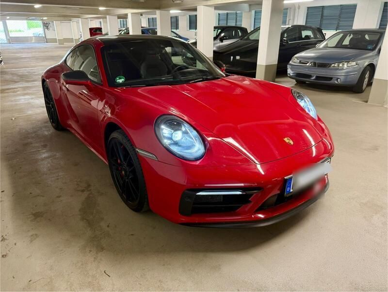 Rot Gebraucht 2022 Porsche 911 Carrera GTS Coupé | 136.500 € (Guter Preis) - Bild 1/4