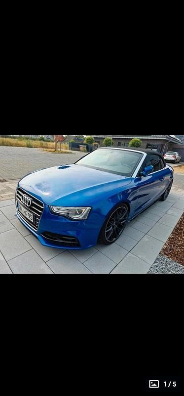 Blau Gebraucht 2025 Audi A5 Cabriolet Sport Cabrio | 16.150 € - Bild 1/4