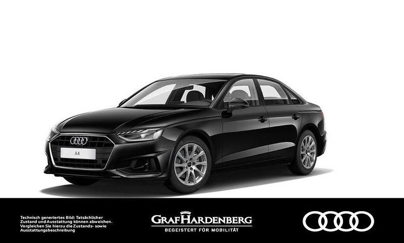 Brillantschwarz Gebraucht 2022 Audi A4 Ambiente Limousine | 26.880 € (Superpreis) - Bild 1/4