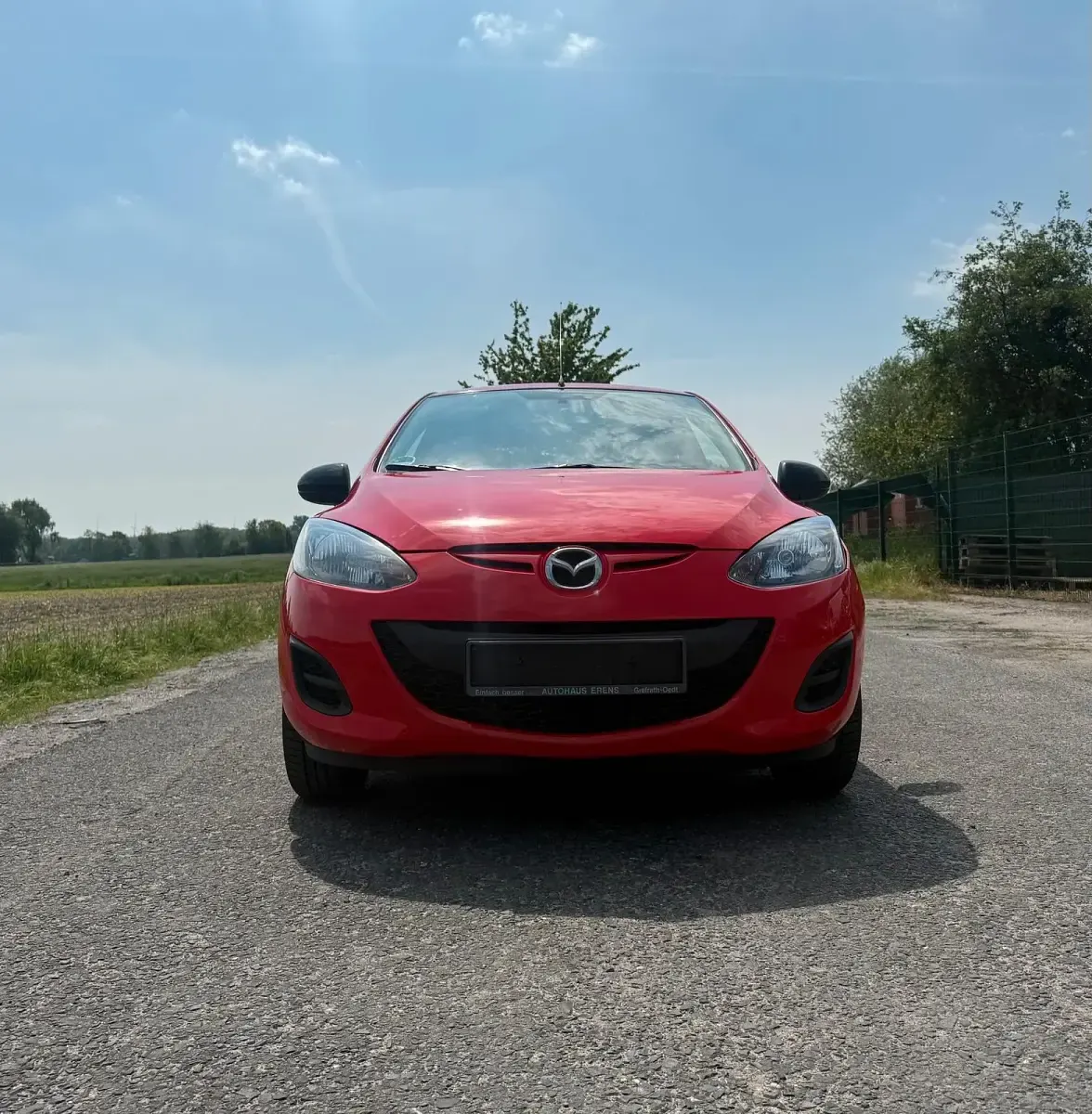 Brugt Mazda 2 75 HK (55 kW) 2012 Rød Hatchback