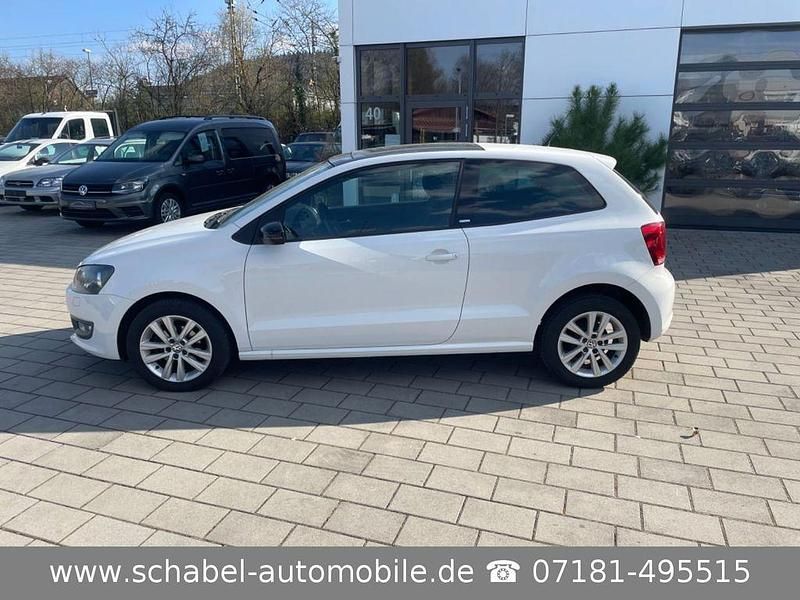Gebraucht VW Polo Style 69 PS (50 kW) 2012 Weiß Kleinwagen