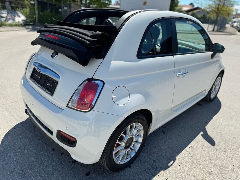 Weiß Gebraucht 2014 Fiat 500S Sport Cabrio | 6.990 € (Guter Preis) - Bild 1/4