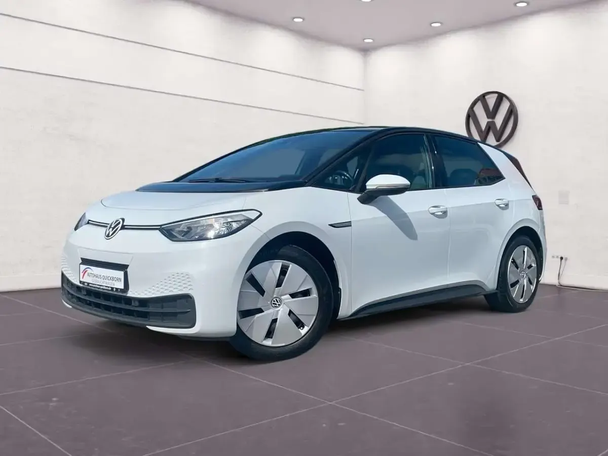 Gebraucht VW ID.3 Pure 110 kW (150 PS) 2021 Weiß Kleinwagen