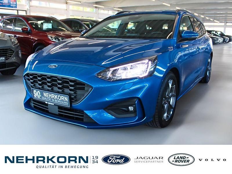 Gebraucht Ford Focus ST-Line 125 PS (91 kW) 2019 Blau Limousine