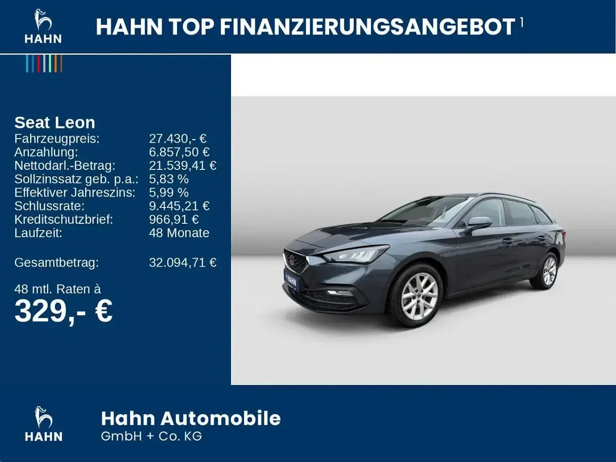 Gebraucht Seat Leon 150 PS (110 kW) 2025 Grau Kombi