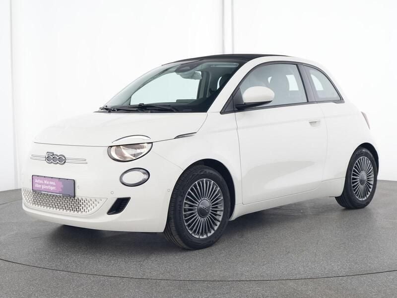 Weiß Gebraucht 2022 Fiat 500C Icon Cabrio | 18.762 € (Fairer Preis) - Bild 1/4