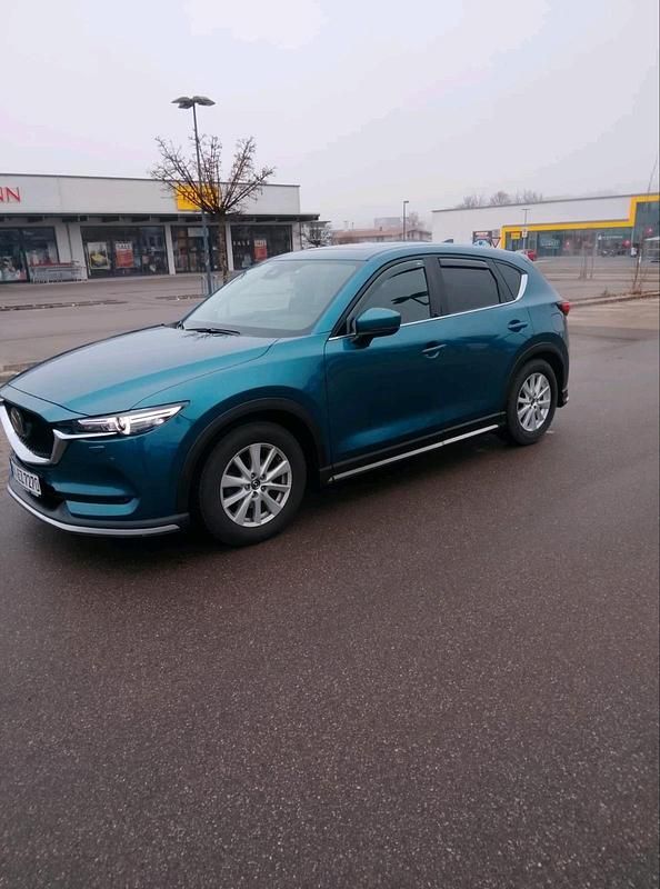 Gebraucht Mazda CX-5 194 PS (142 kW) 2021 Blau SUV