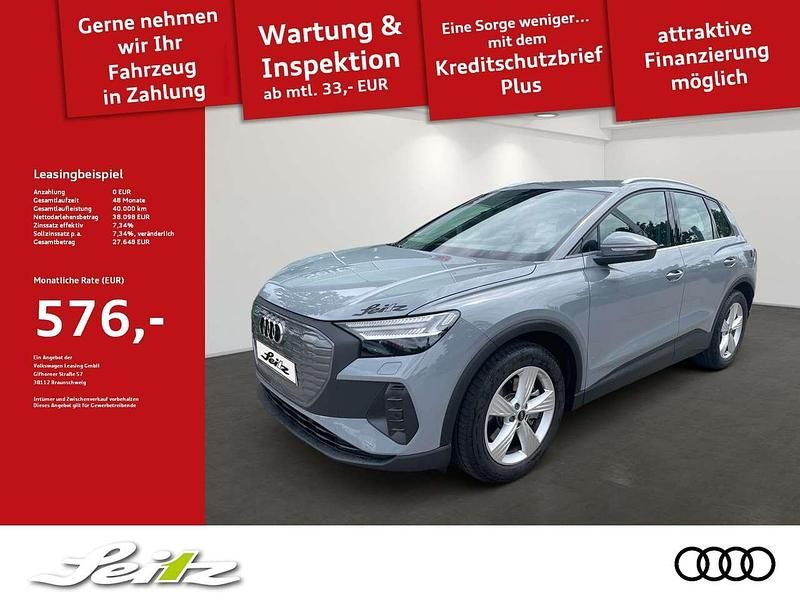 Grau Gebraucht 2023 Audi Q4 e-tron Comfort SUV | 37.899 € (Etwas zu teuer) - Bild 1/3