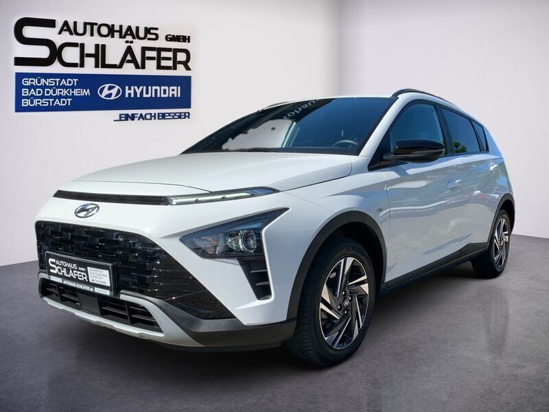 Atlas white / sol Gebraucht 2023 Hyundai Bayon GO! SUV | 19.980 € (Guter Preis) - Bild 1/2