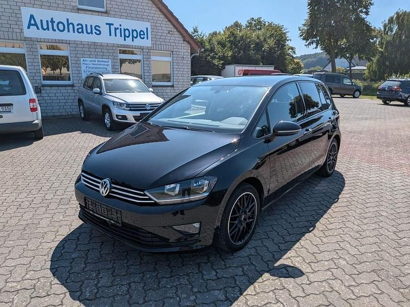 Schwarz Gebraucht 2015 VW Golf Sportsvan Comfortline Van / Kleinbus | 9.990 € (Fairer Preis) - Bild 1/4