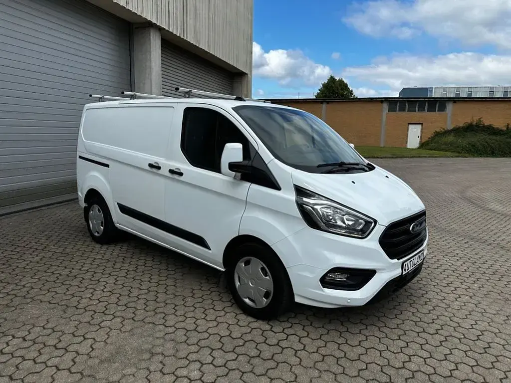 Gebraucht Ford Transit Custom 131 PS (96 kW) 2020 Weiß Van / Kleinbus